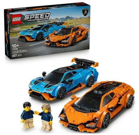 LEGO® Speed Champions 77238 Lamborghini Revuelto a Huracán STO