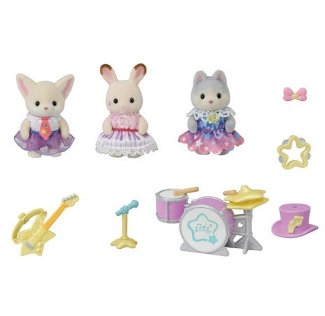 Sylvanian Families zvířátka koncertují