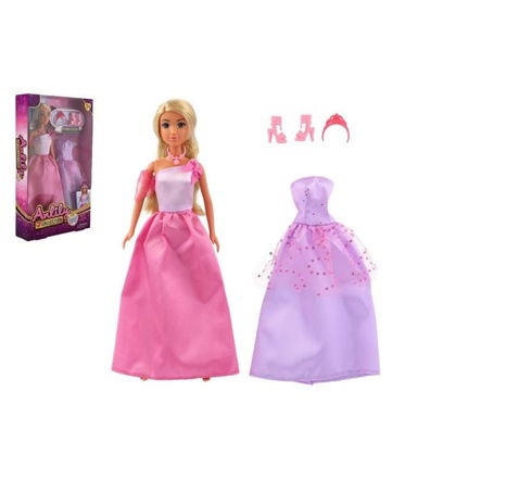 Panenka princezna Anlily 30cm s náhradními šaty a doplňky