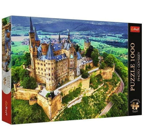 Puzzle Premium Plus - Photo Odyssey:Zámek Hohenzollern, Německo 1000 dílků 68,3x48cm v krab 40x27cm