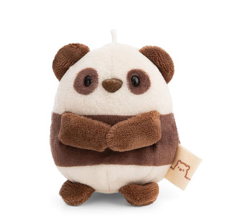 NICI plyš MyMochi Panda Kono 8 cm v kostýmu popcorn s čokoládou,set dárkové bal.