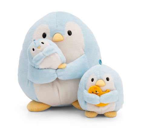 NICI plyš MyMochi Tučňák Waddle 16cm s kačenkou v dárkovém balení, 11x12x6,5cm