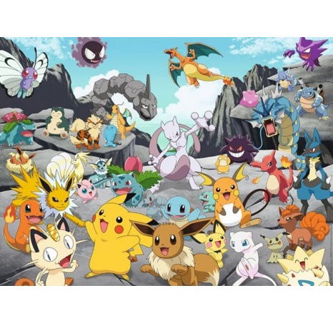 Pokémon 1500 dílků