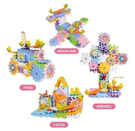 Stavebnice s ozubenými koly