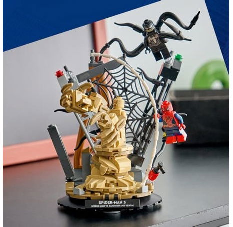 LEGO® Marvel 76334 Epický souboj: Spider-Man vs. Sandman