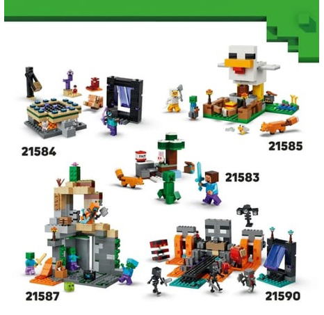 LEGO® Minecraft® 21586 Bledá zahrada