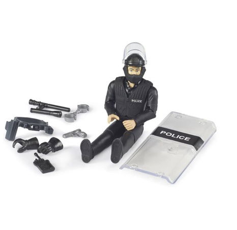 Bruder 62151 Policista těžkooděnec