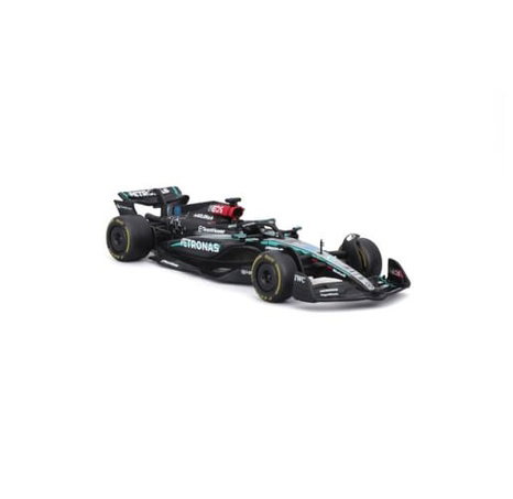 Bburago - RACE Formule F1, Team Mercedes-AMG Petronas W15 (2024), #63 George Russell, 1:43