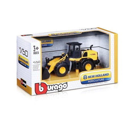 Bburago - Construction, New Holland W170D - Kolový nakladač, 1:50