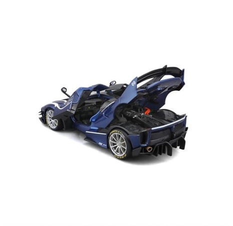 Bburago - RACE+PLAY,Ferrari FXX-K EVO, modrá, 1:18