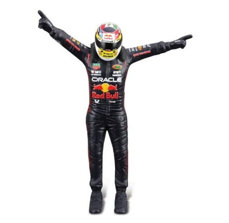 Bburago - RACE Formule F1 s figurkou jezdce, Oracle Red Bull Racing RB19 (2023), 11# Peréz, 1:24