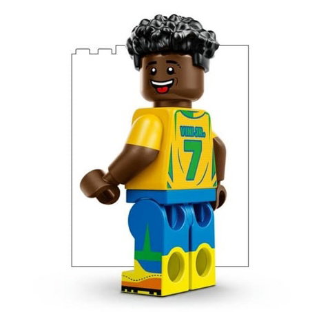 LEGO® Editions 43027 Vini Jr. – Hvězdné momenty fotbalu