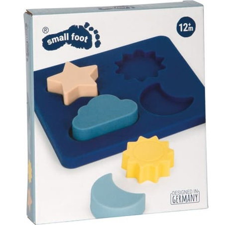 small foot Silikonové puzzle