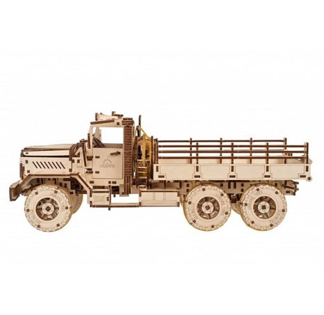 Ugears 3D dřevěné mechanické puzzle Nákladní auto CARGO