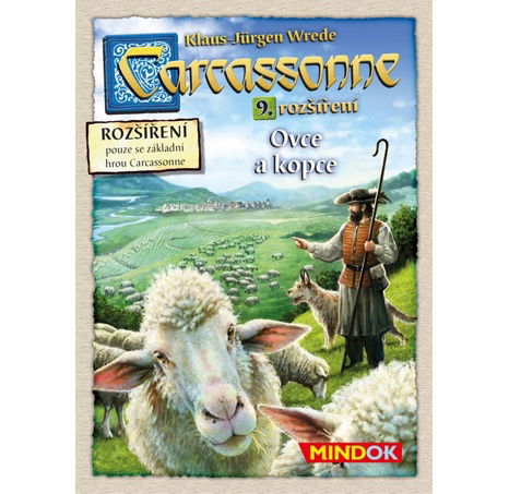 Mindok Carcassonne - rozšíření 9 (Ovce a kopce)