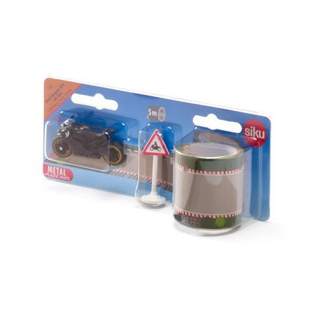 SIKU Blister 1601 - Motocykl s pásem silnic