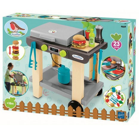 Ecoiffier Gril se stolečkem