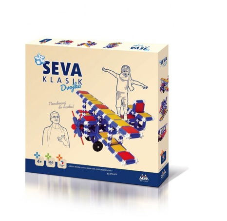 Stavebnice Seva plast Klasik Dvojka 366ks