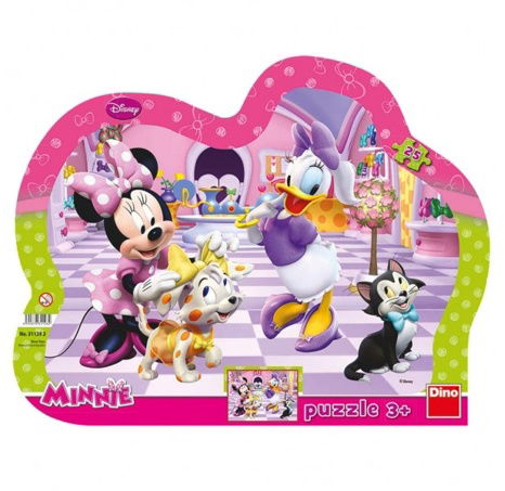 Puzzle Walt Disney Minnie Mazlíčci, 25 dílků - Dino