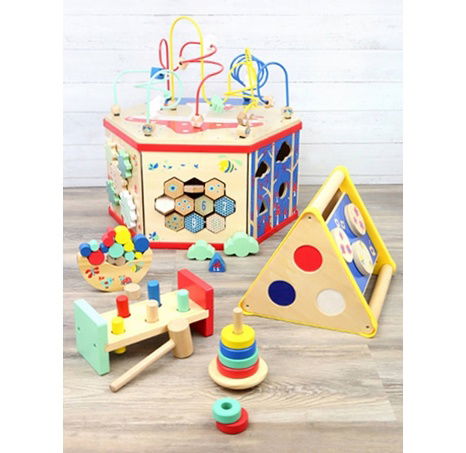 Small Foot Motorické hračky lesní balanční hra