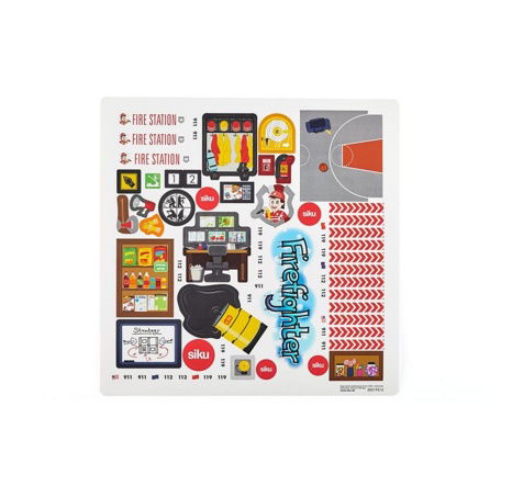 SIKU World Požární stanice s hasičským autem