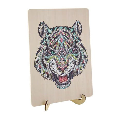 Dřevěné puzzle Tygr 135 dílků