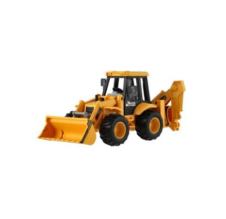Auto stavební nakladač plast 8x17cm na setrvačník