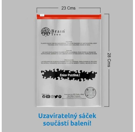 Brain Tree Puzzle Cinque Terre 1000 dílků