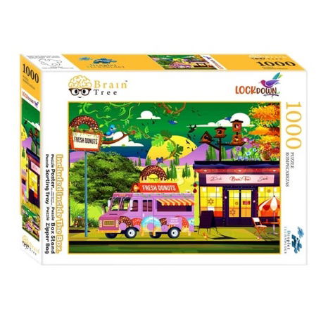 Brain Tree Puzzle Nach der Schließung 1000 Teile