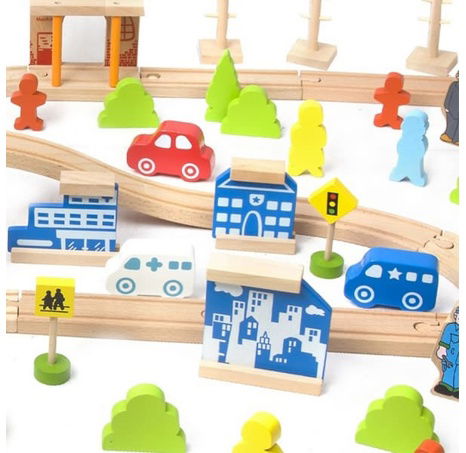 Classic World Vláčkodráha 110 dílů