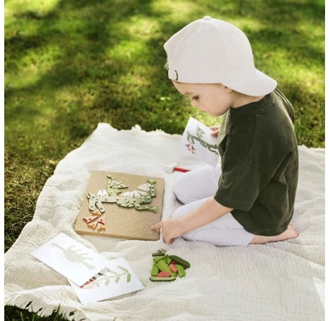 Small Foot Zatloukací hra Rostliny a zvířata