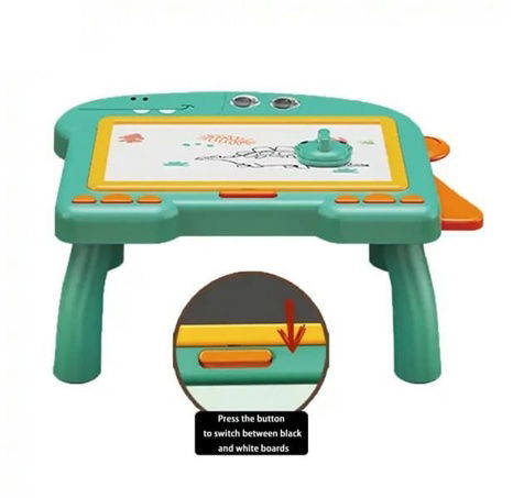 Bavytoy kreslící a magnetická tabulka 2v1 zelená