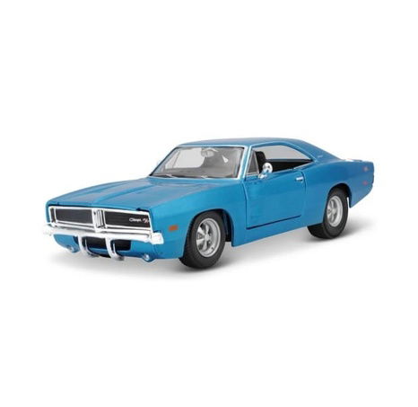 Maisto - 1969 Dodge Charger R/T, blau metallic, 1:25