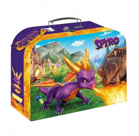 Kufřík/Kufr školní papírový Spyro