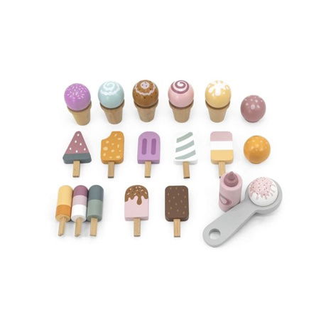 Dřevěný zmrzlinový stánek