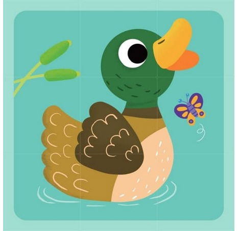 Dvěděti Dřevěné kostky farma