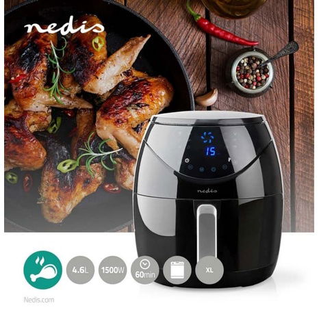 Fritéza NEDIS KAAF240EBK