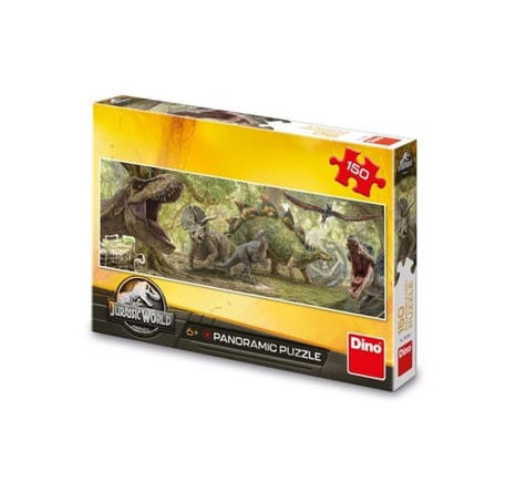 JURASSIC WORLD 150 panoramisches Puzzle