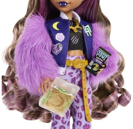 Monster High PŘÍŠERKA MONSTERKA - CLAWDEEN