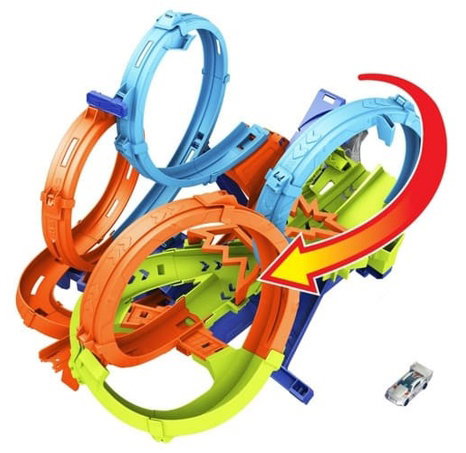 Hot Wheels DRÁHA SE ČTYŘMI SMYČKAMI