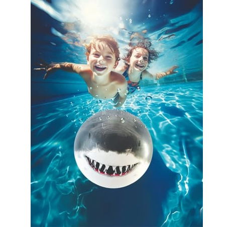 Podvodní míč - delfín