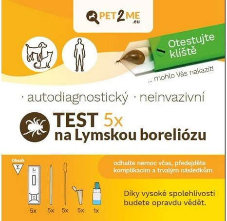 Pet2Me Test na Lymskou boreliózu
