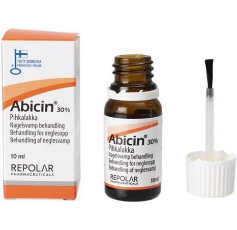 REPOLAR Abicin® 30% pryskyřicový lak proti plísňovým infekcím nehtů 10ml