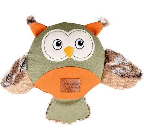 Flamingo Natura Delight Hračka pro psy Sova 24cm