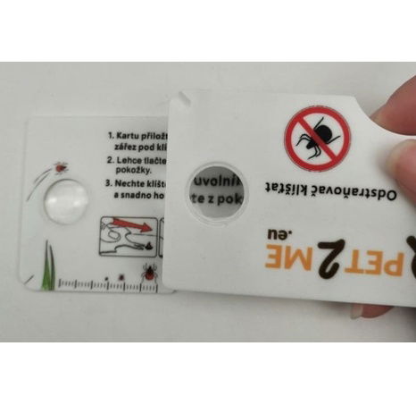 Pet2Me Odstraňovač klíšťat s lupou