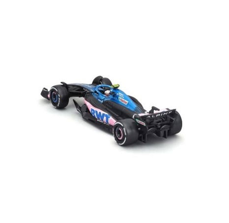 Bburago 1:43 RACE Formula F1 - BWT Alpine F1 Team A523 (2023) #10 (Pierre Gasly) - with dr