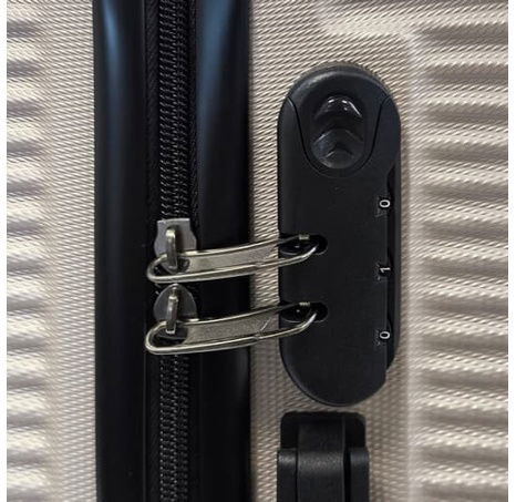 Bavy Cestovní kufr skořepinový Circle Gold beige - set 3 ks