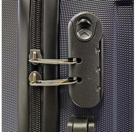 Bavy Cestovní kufr skořepinový 28" Stripes Navy