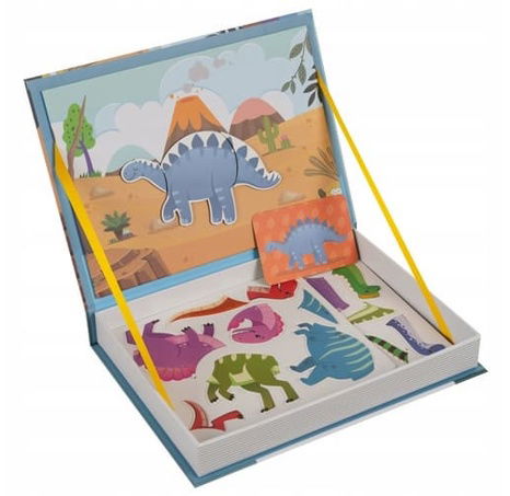 Magnetické puzzle dinosaurus