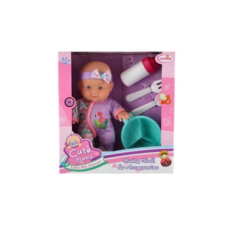 Panenka miminko 20cm s doplňky